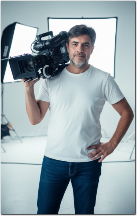 Reloj de arena minimalista sobre fondo azul